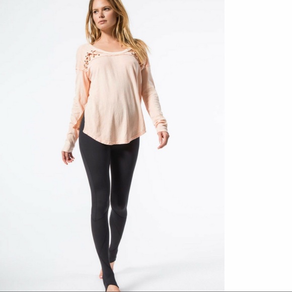 Free People New Lace up Top NWT - Picture 7 of 8